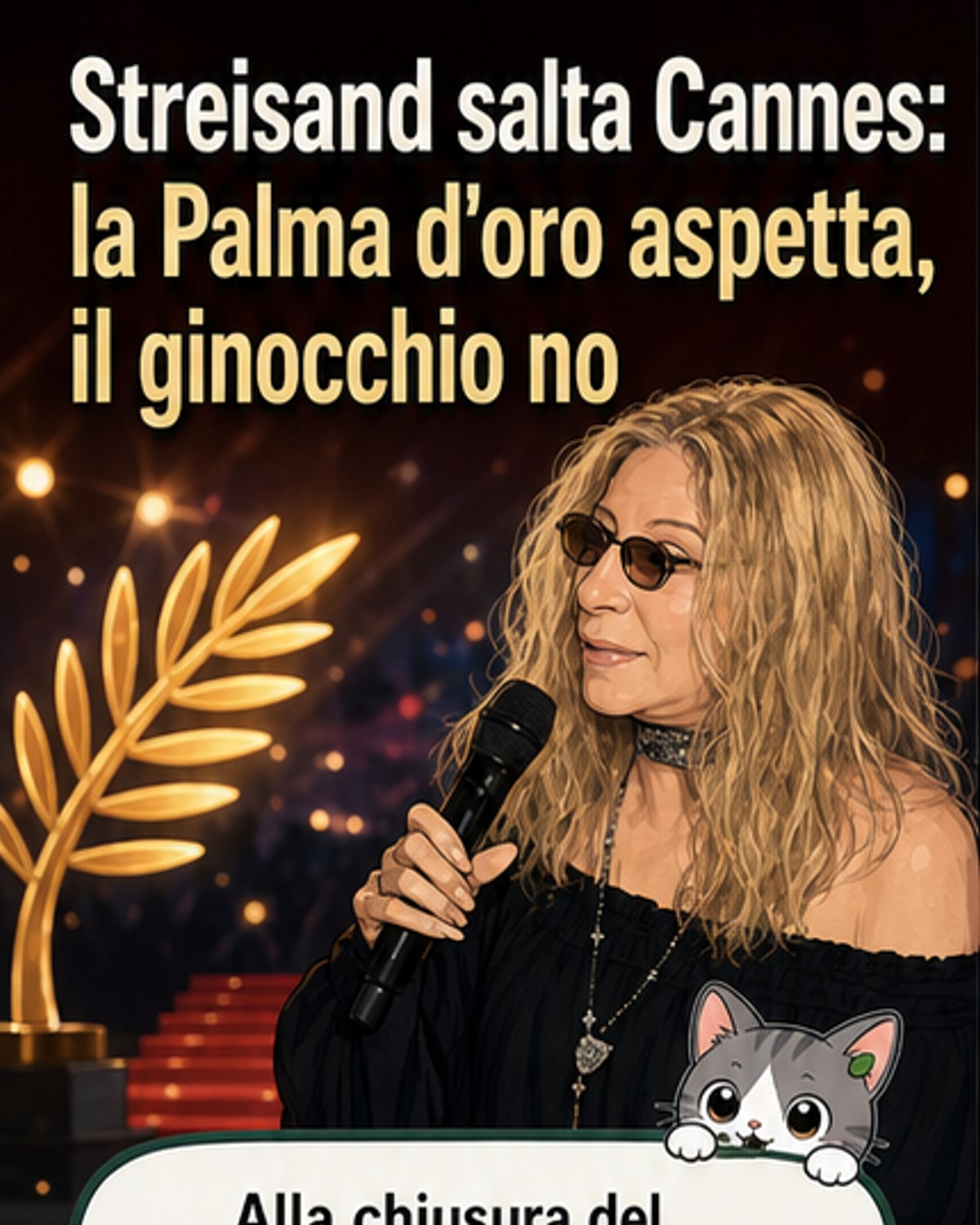 Streisand salta Cannes per consiglio medico