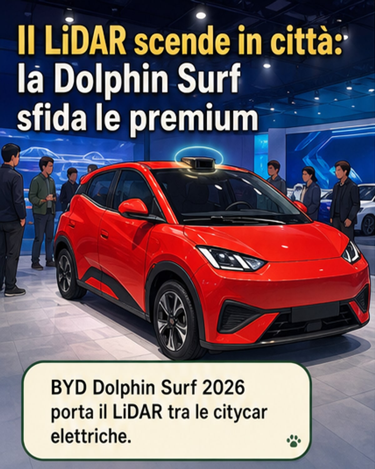 LiDAR su una citycar? Sì, ed è economico