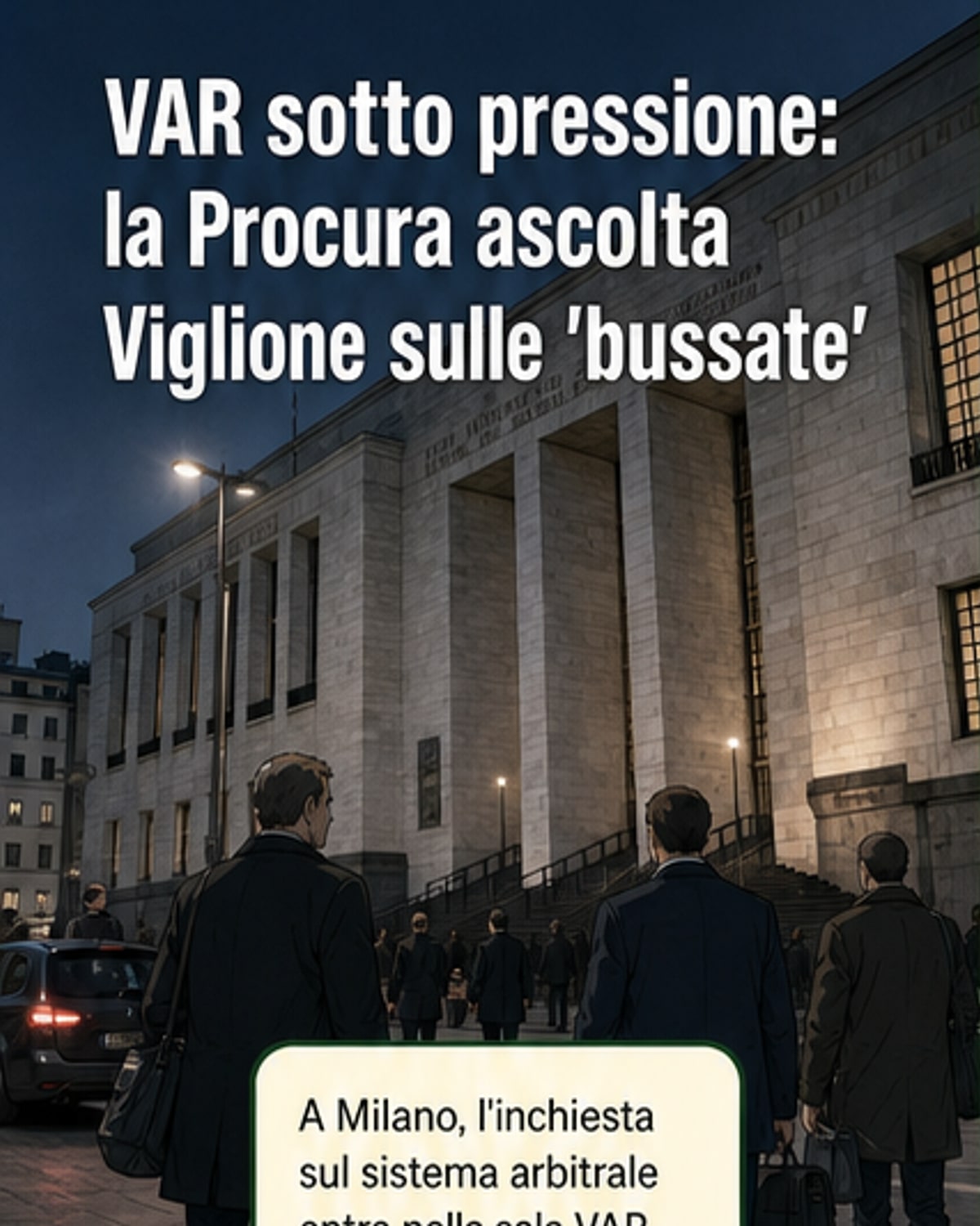 Viglione racconta le 'bussate' alla Var