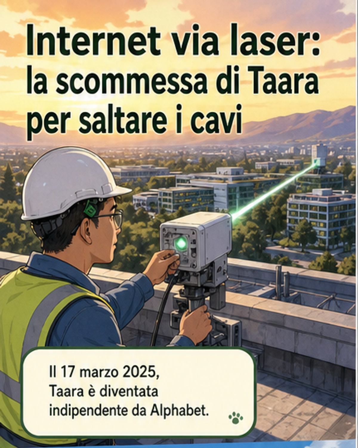 Internet alla velocità della luce