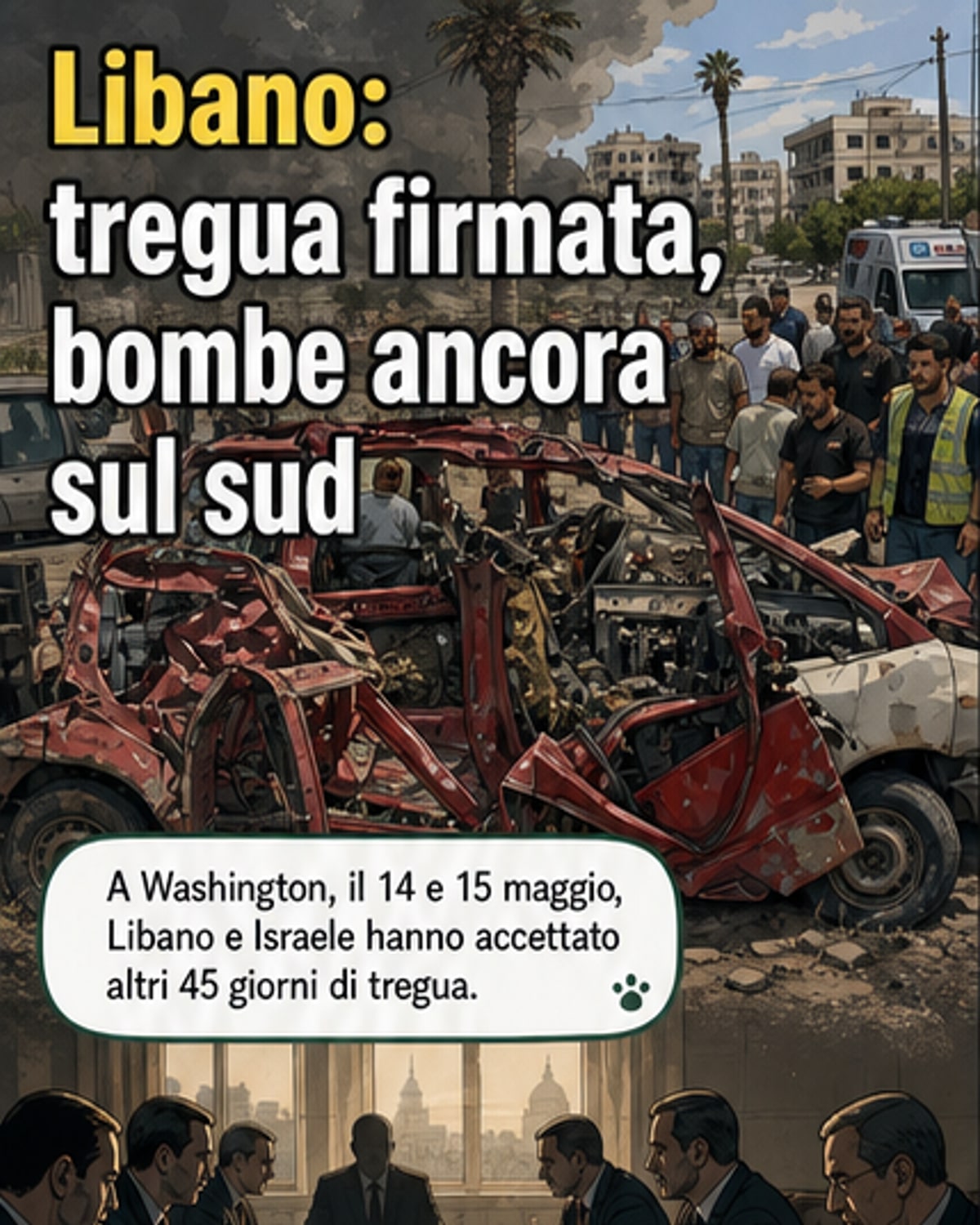 Tregua firmata, guerra continua