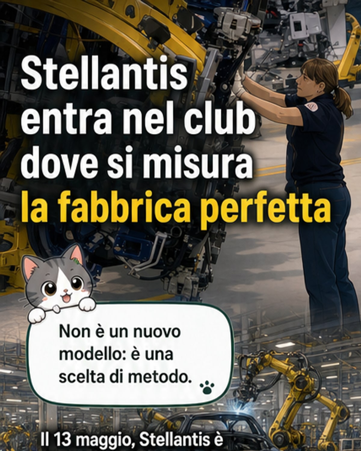 Stellantis entra nell'élite della produzione
