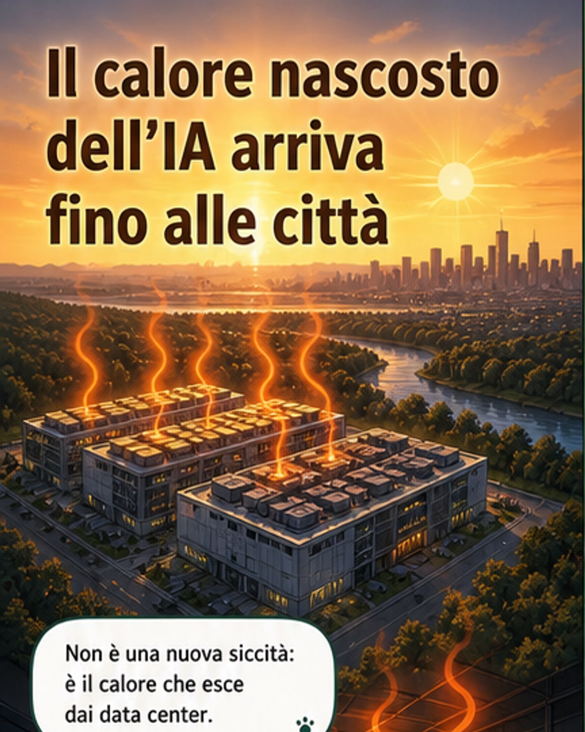 Un calore invisibile cresce nelle città