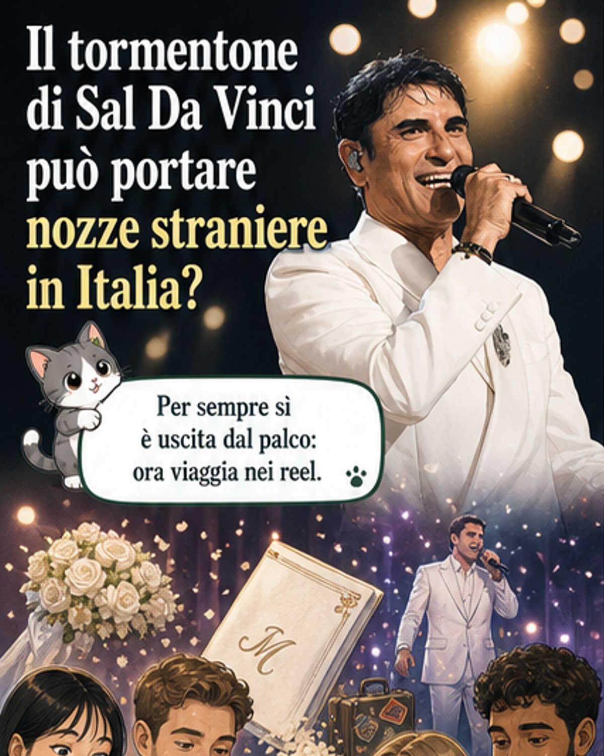 Sal Da Vinci e il sì che sposa il mondo