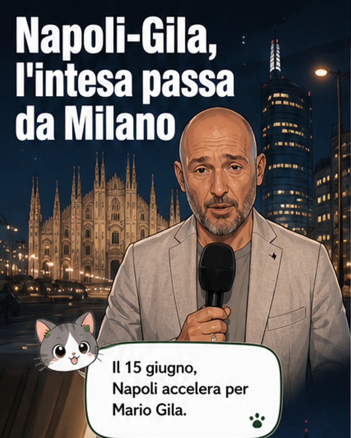 Napoli, incontro per Gila