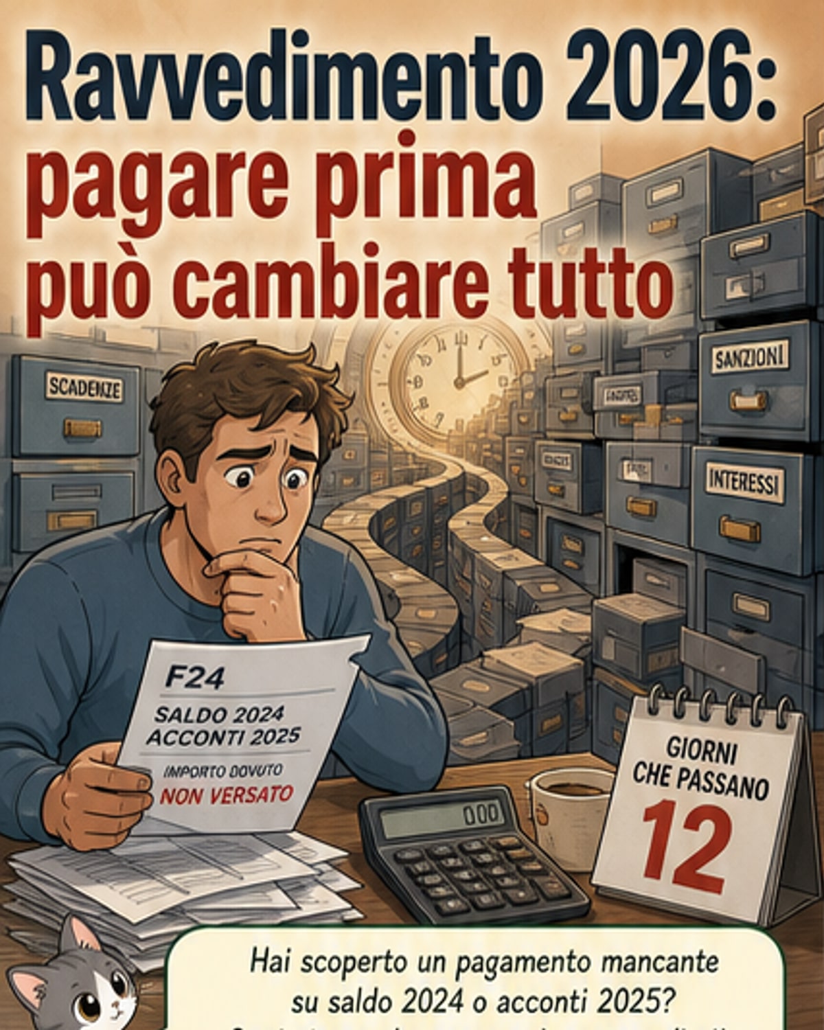 Saldo 2024 e acconti 2025: cambiano le regole