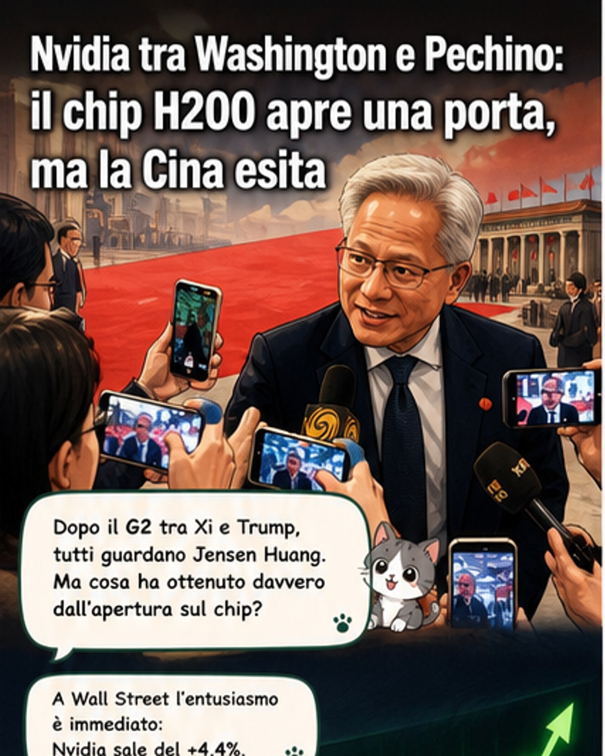 La Cina vuole chip nazionali, ma brama quelli di Nvidia