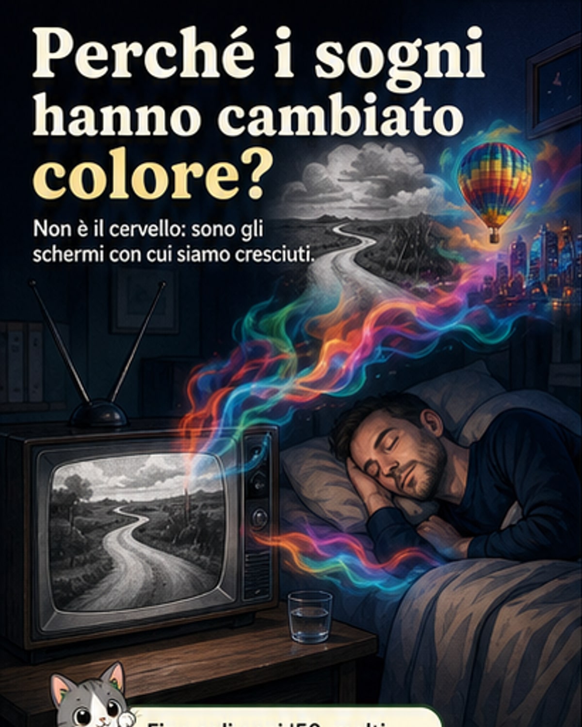 Sogniamo a colori per colpa della TV?