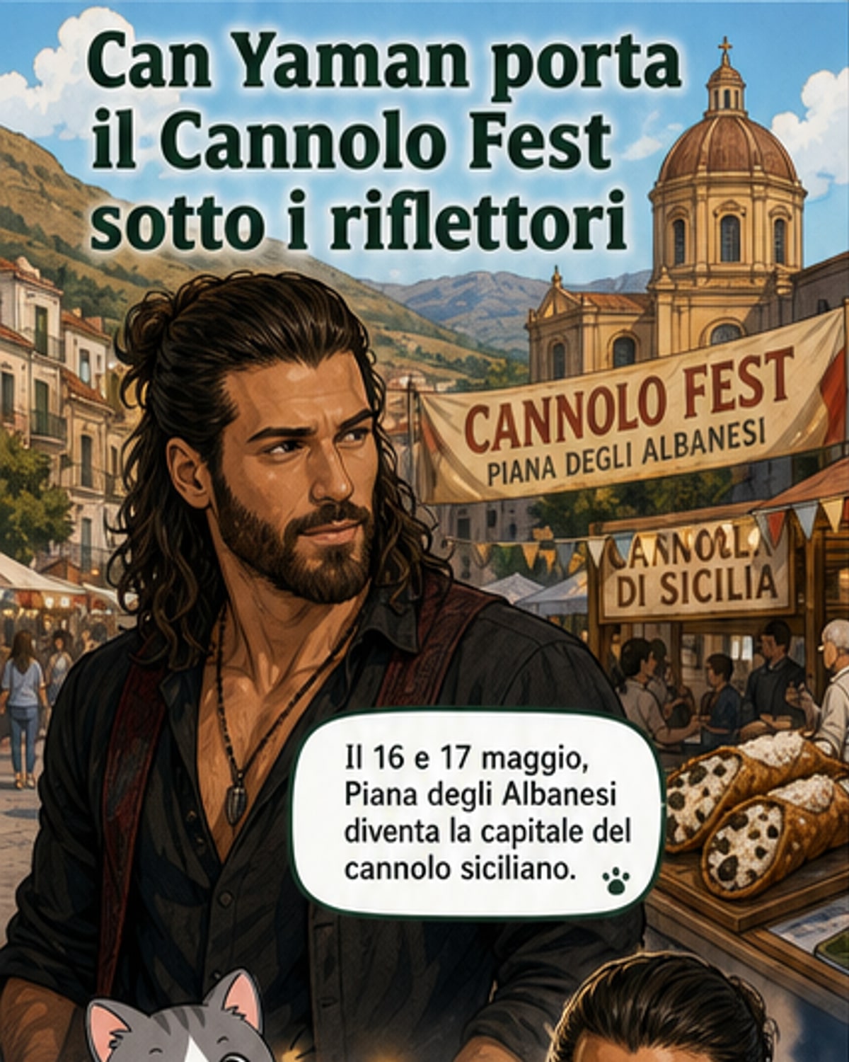 Can Yaman riceve il premio Hora Skanderberg