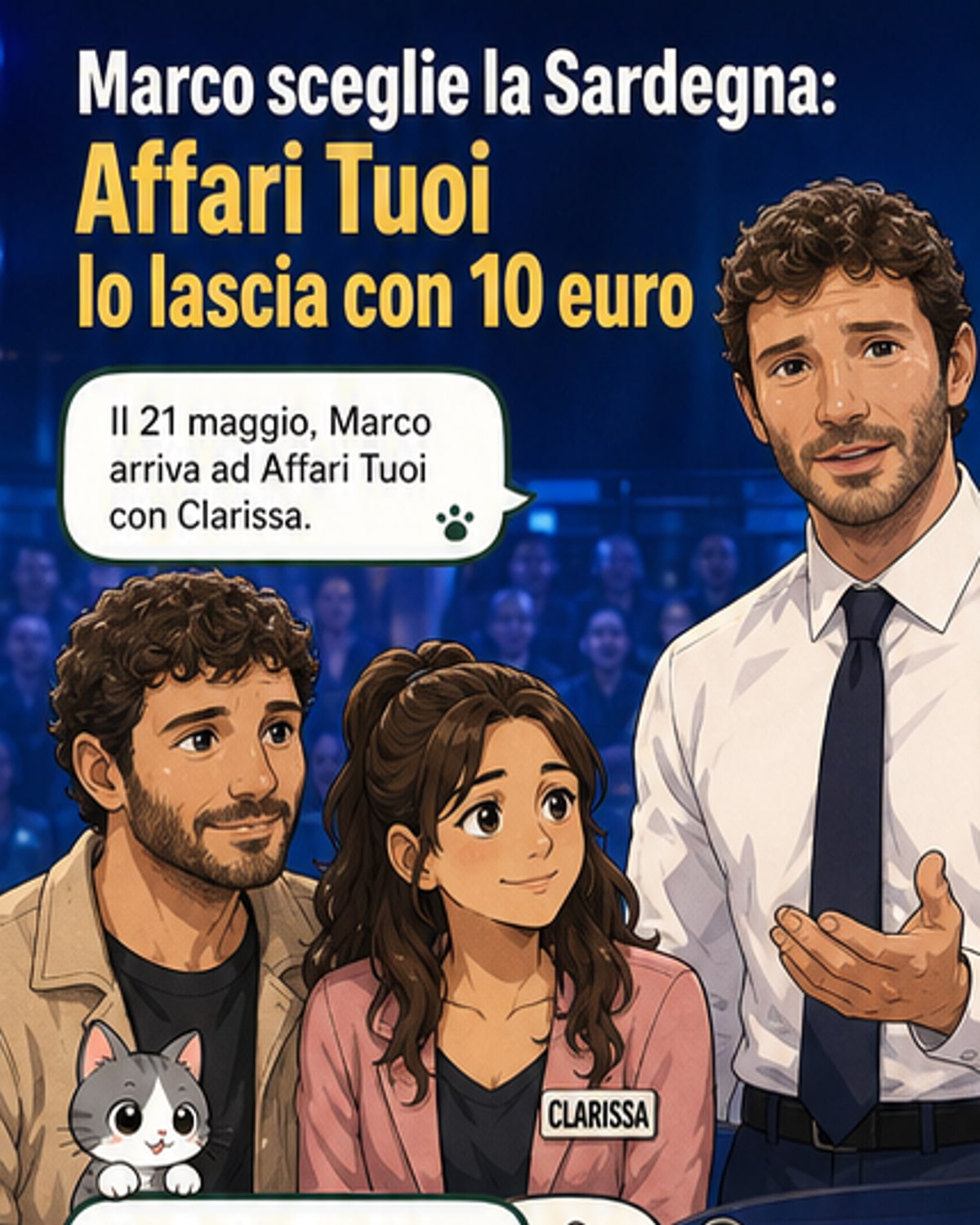 Marco punta sulla Sardegna e perde tutto