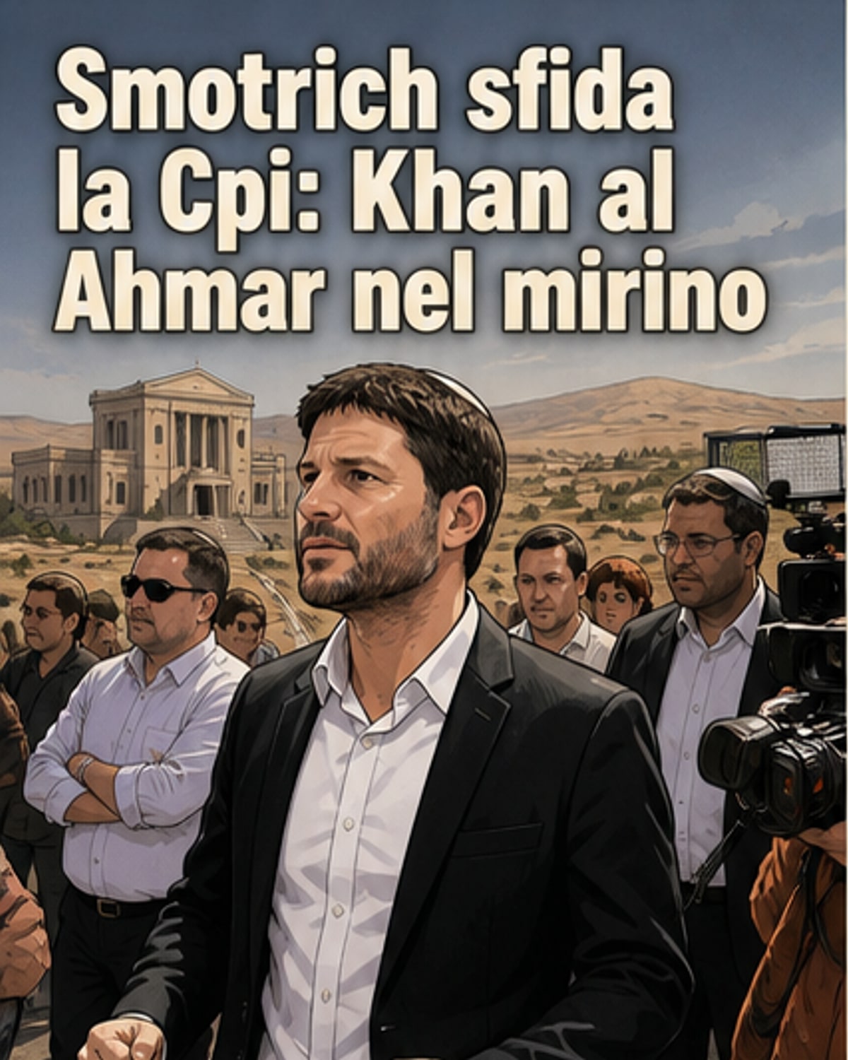 Smotrich ordina lo sgombero di Khan al Ahmar