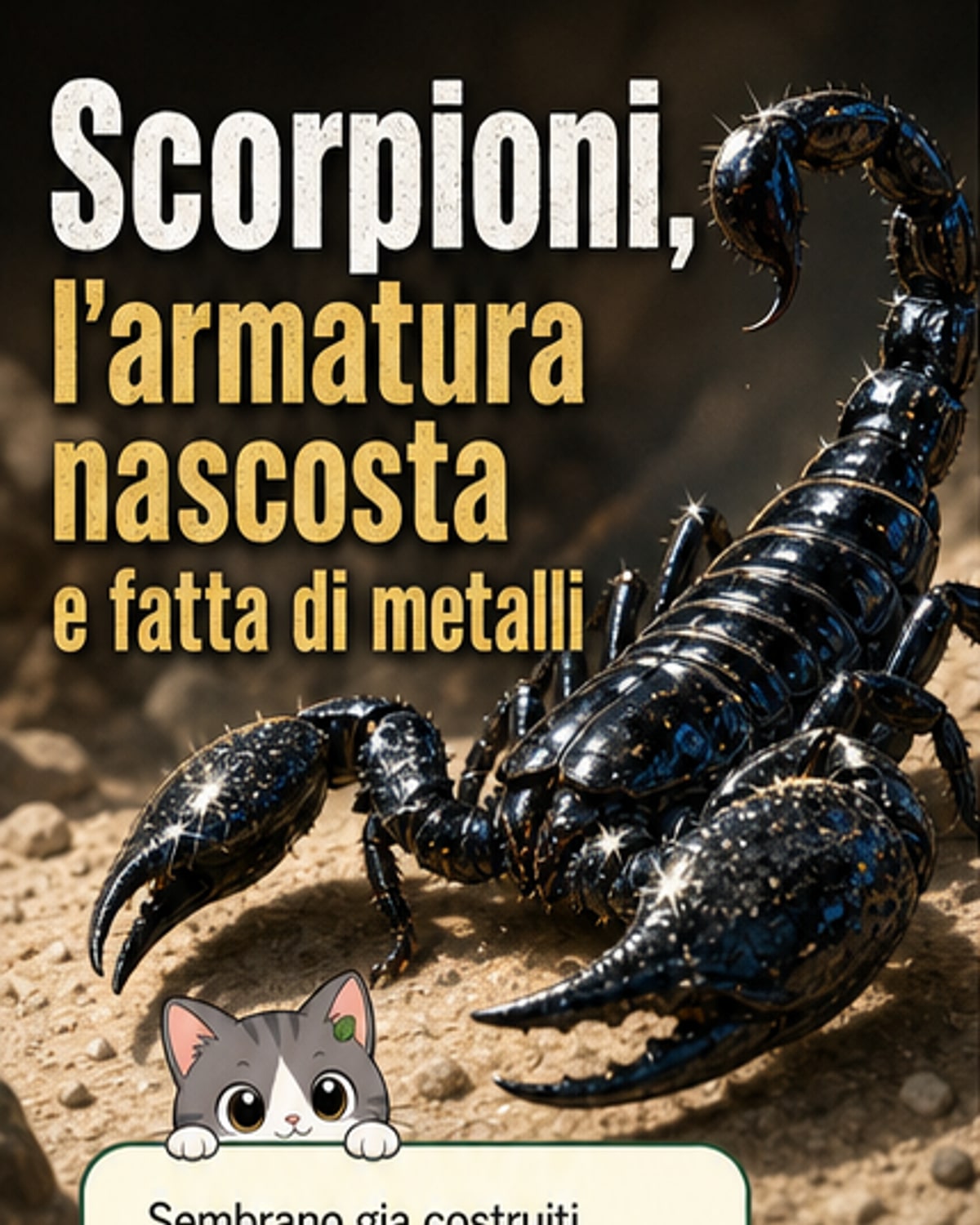 Scorpioni rinforzati con metalli