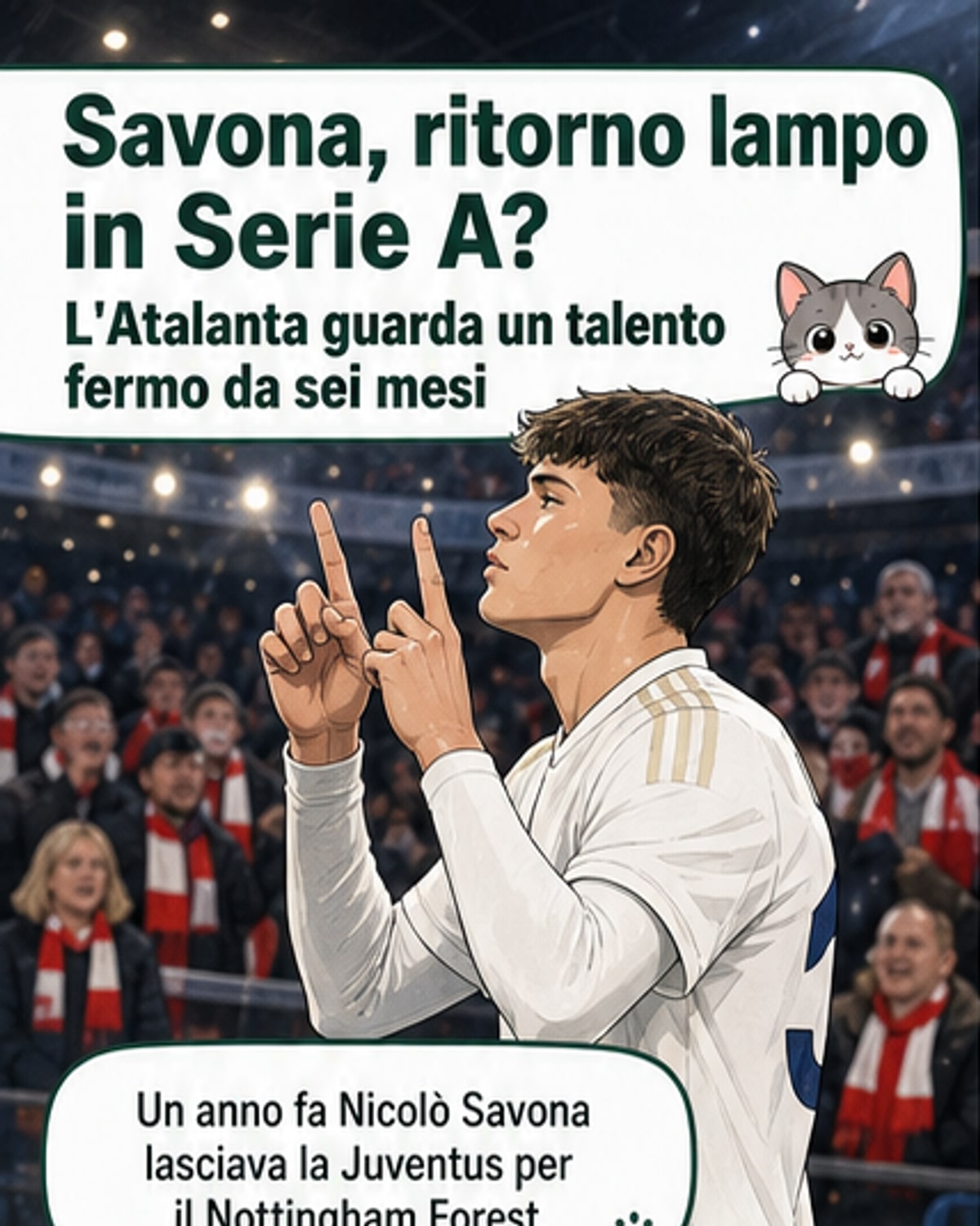 Savona verso l'Atalanta dopo l'infortunio?