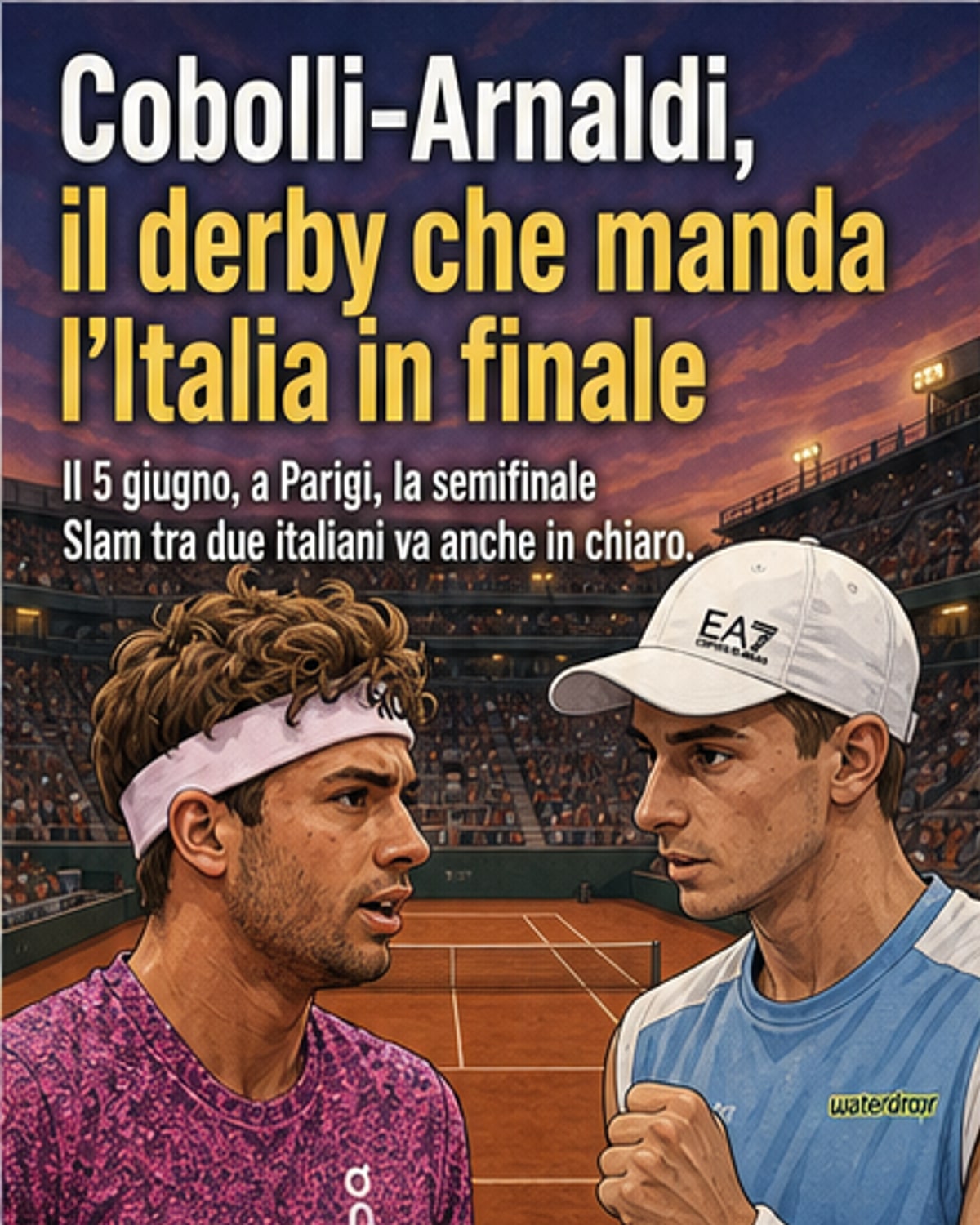 Due italiani in semifinale a Parigi