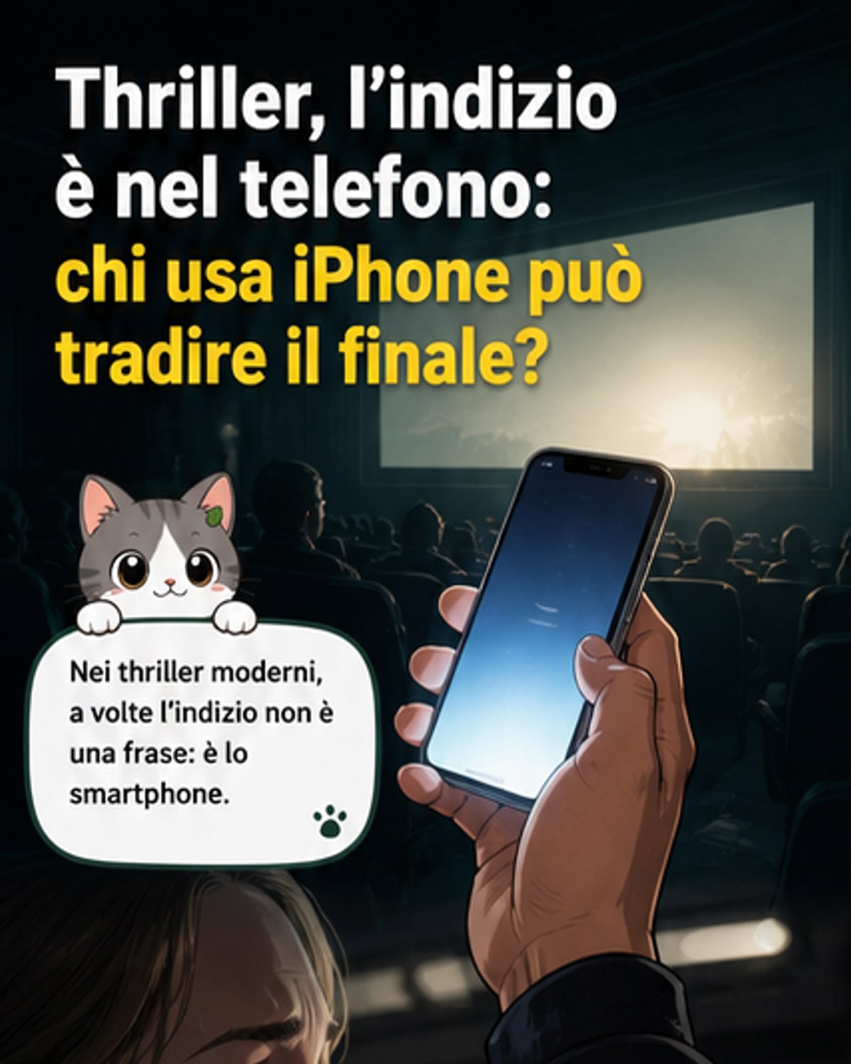 Chi usa iPhone non è l'assassino