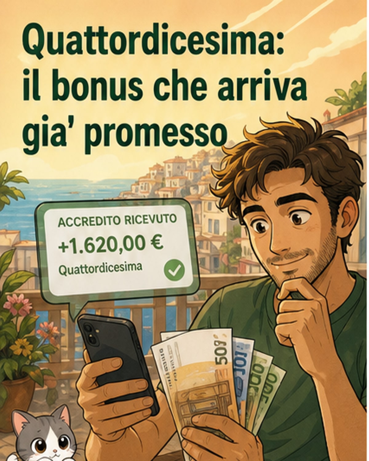 La quattordicesima che svanisce in fretta