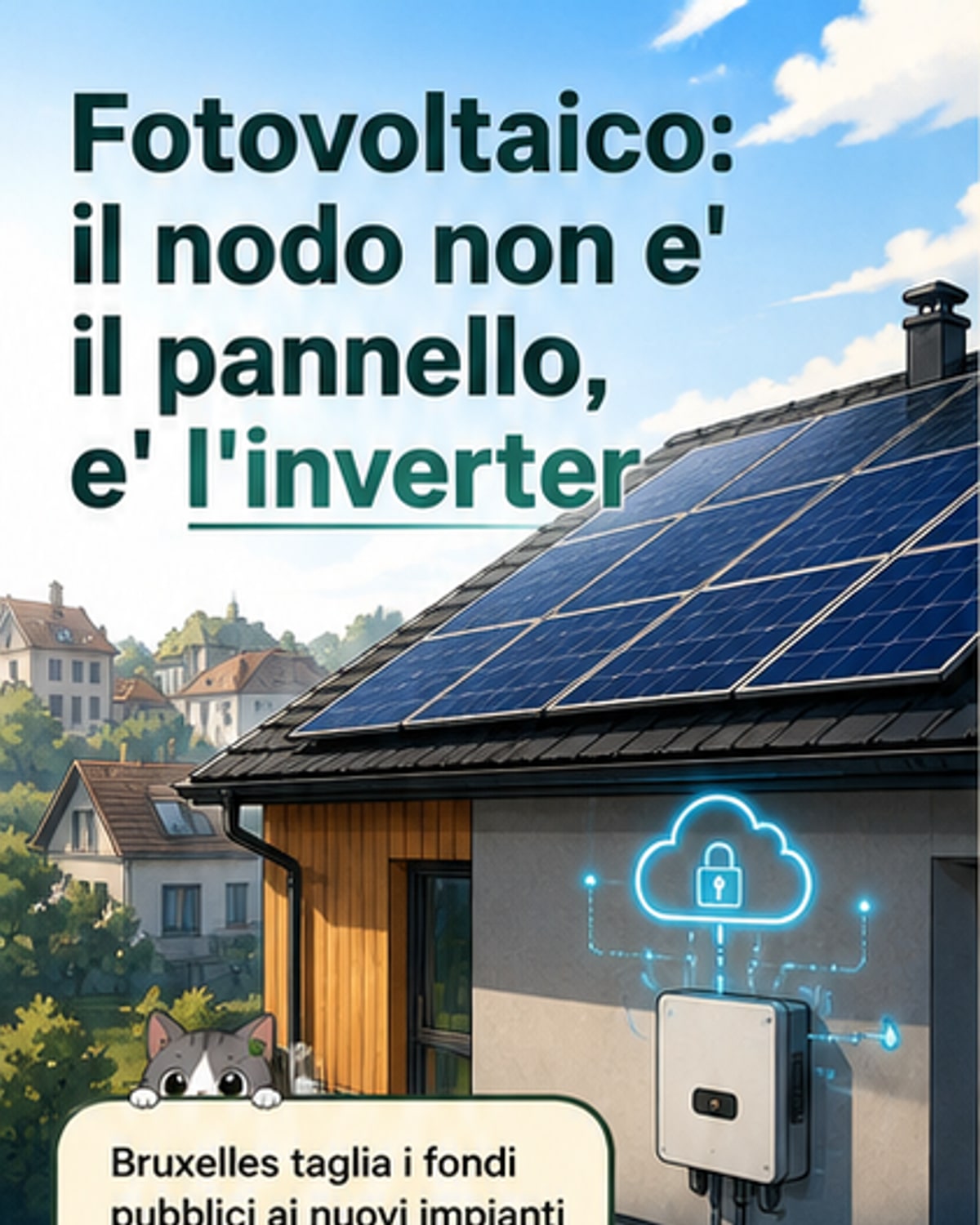 L'UE blocca gli inverter cinesi nei fotovoltaici