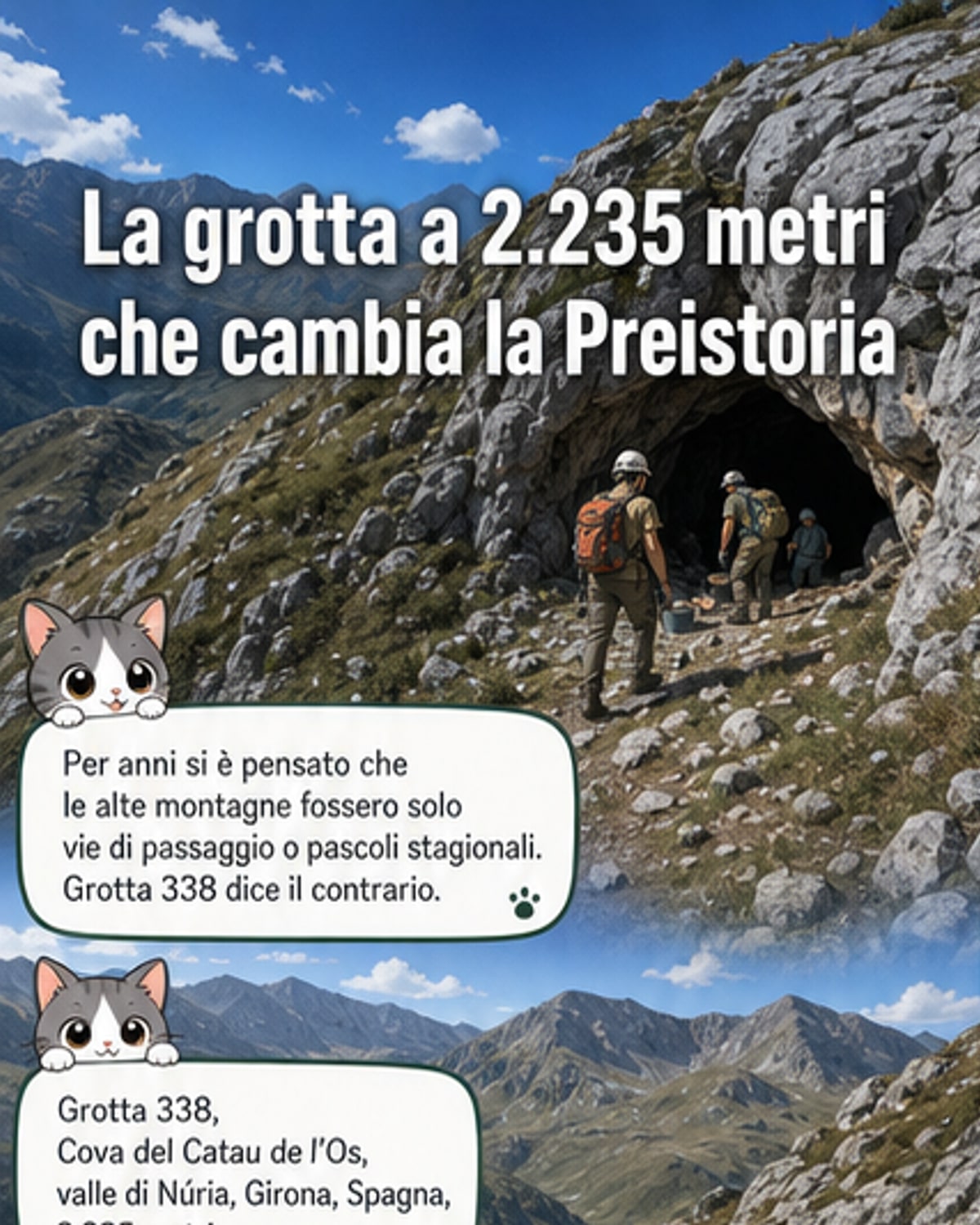 Una miniera preistorica a 2.235 metri