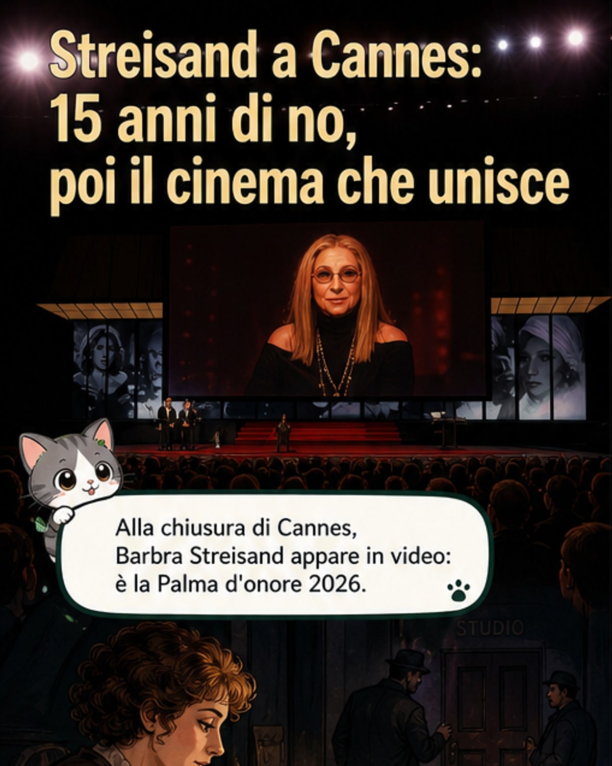 Streisand: il cinema ci unisce