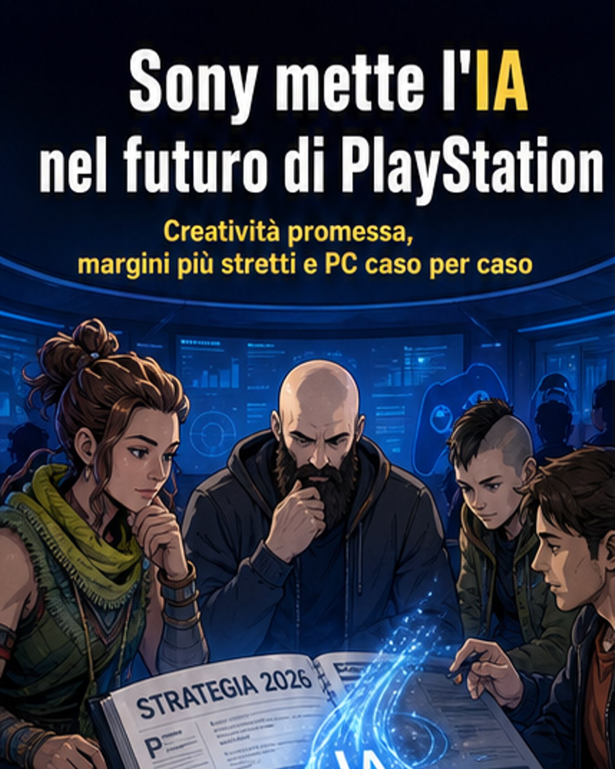 Sony punta sull'IA per i giochi del futuro