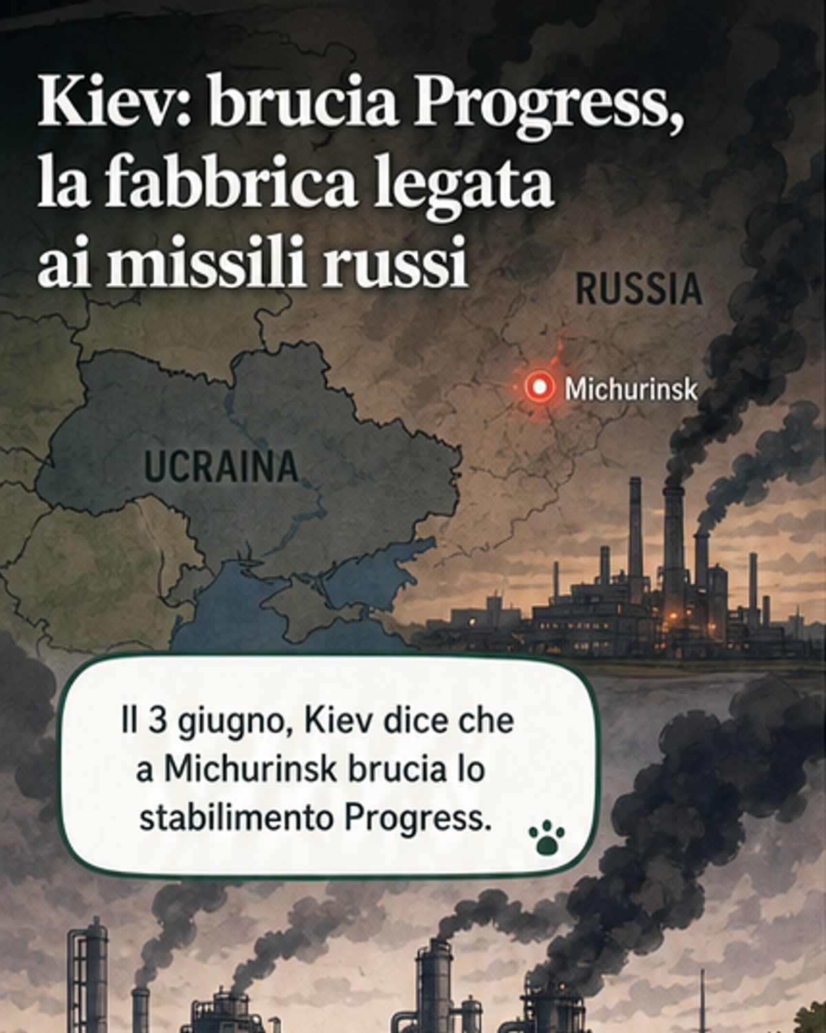 Ucraina colpisce impianto missilistico in Russia
