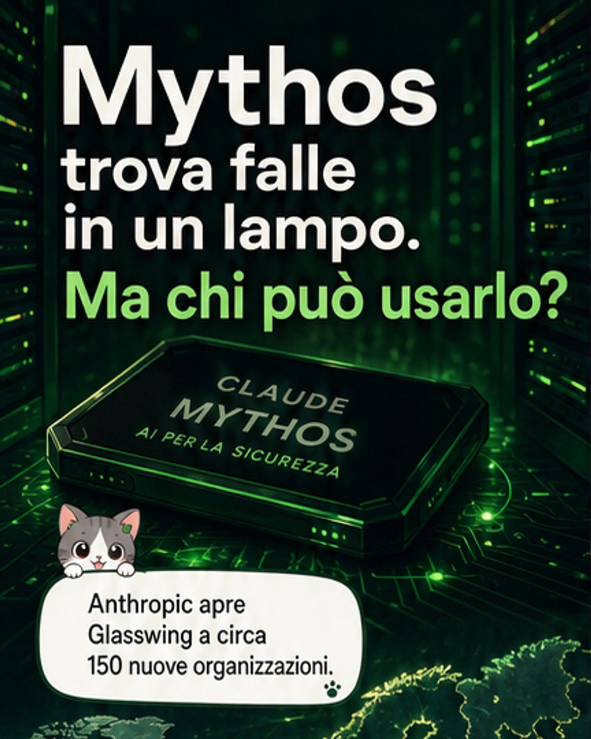 Anthropic espande Mythos in 15 Paesi