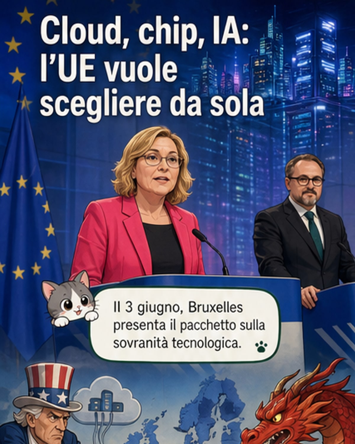 L’UE punta sulla sovranità tecnologica