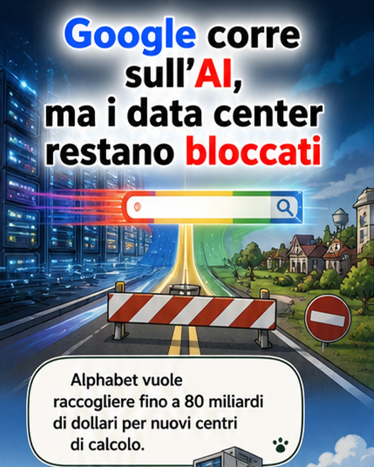 Google punta su energia e capitale per superare il blocco dei data center