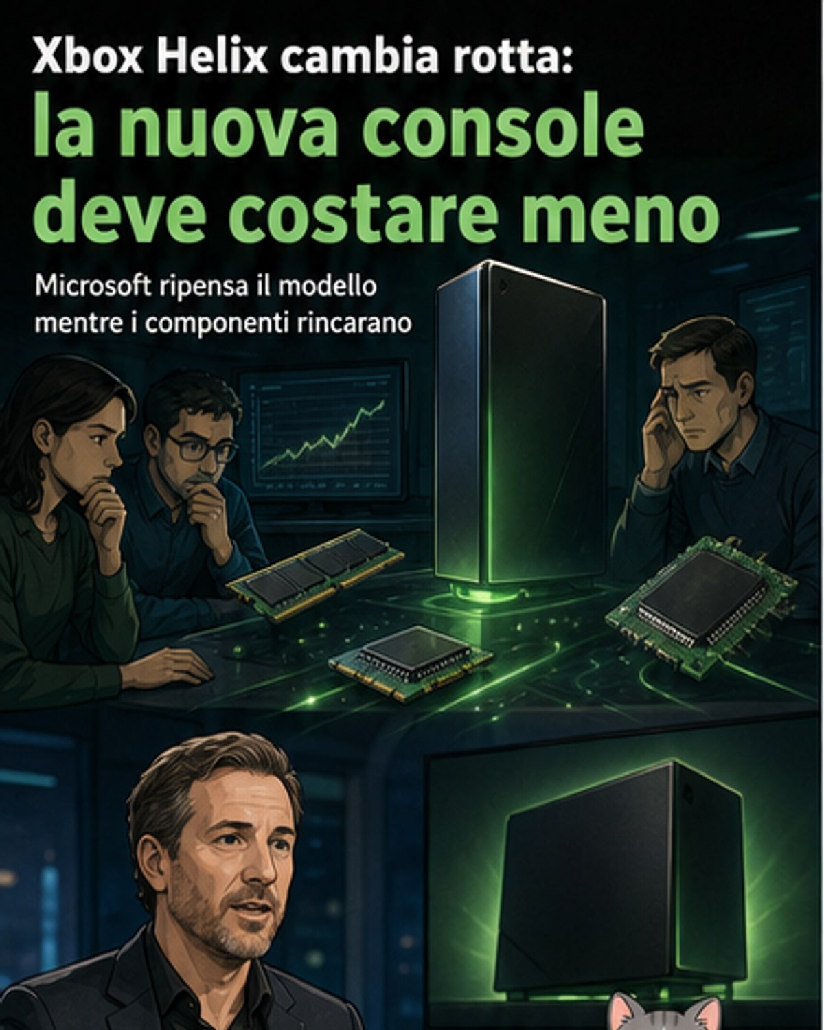 Xbox Helix, Microsoft cambia strategia