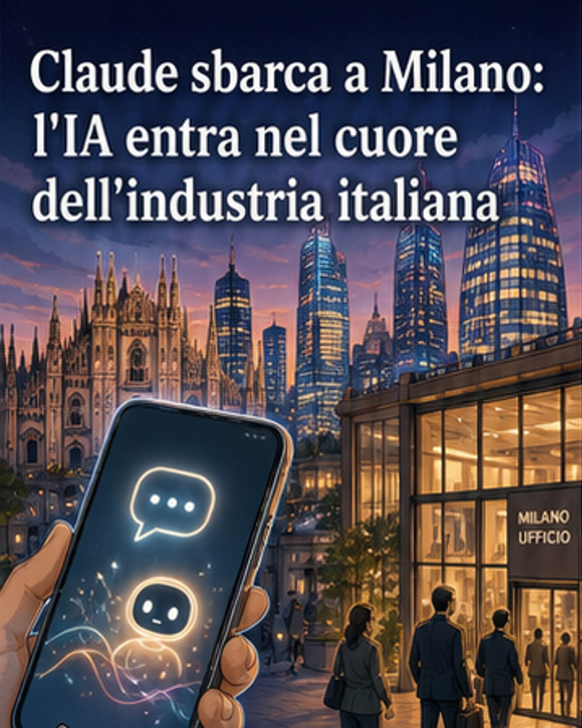 Anthropic apre a Milano