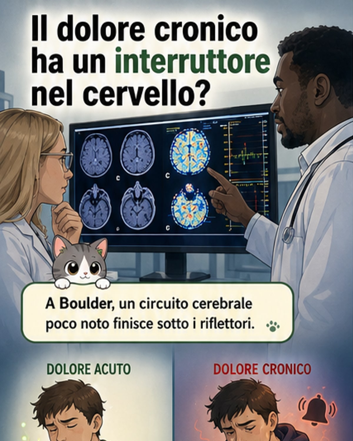 Scoperto l’interruttore del dolore cronico