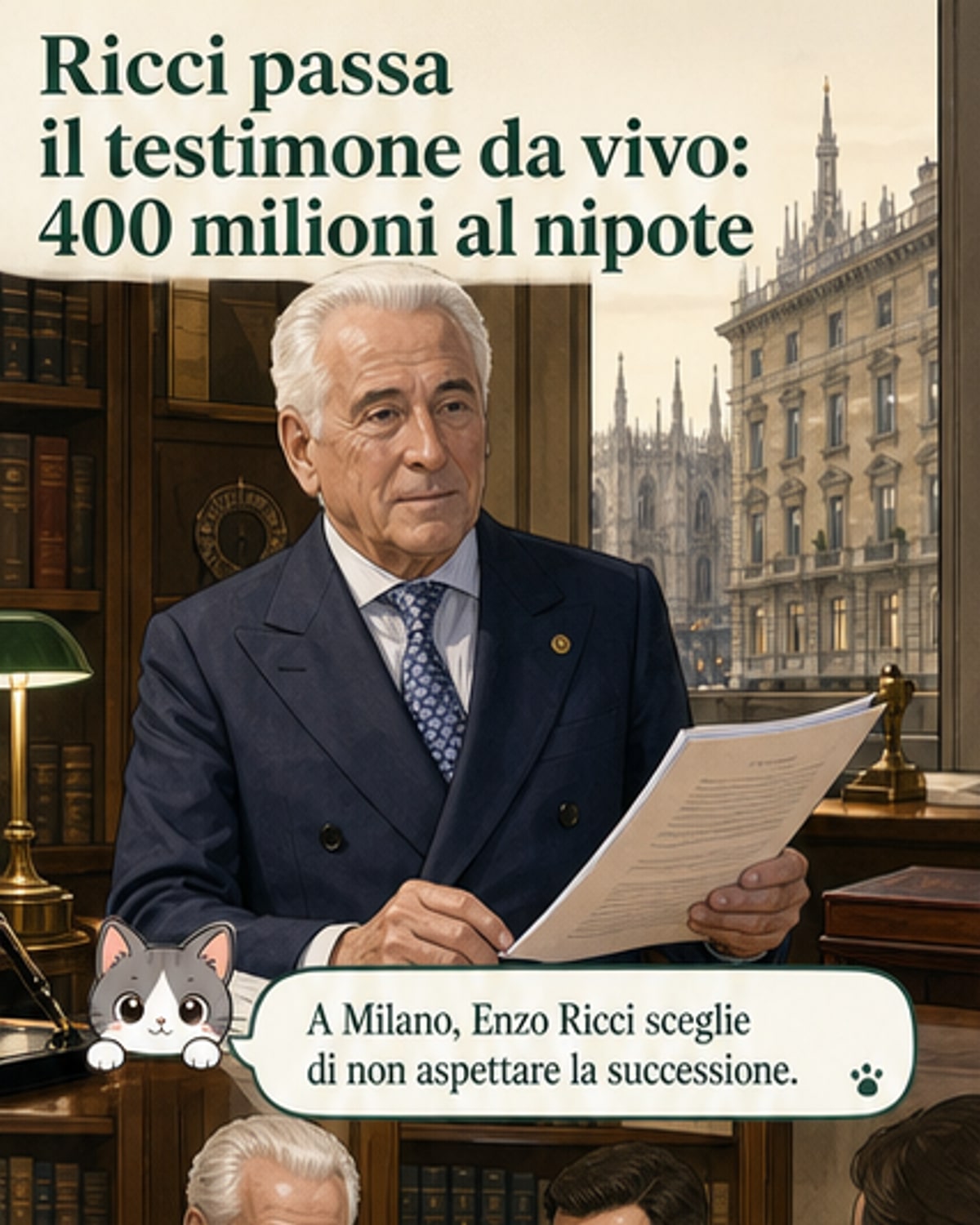 Il patrimonio da 400M di Enzo Ricci