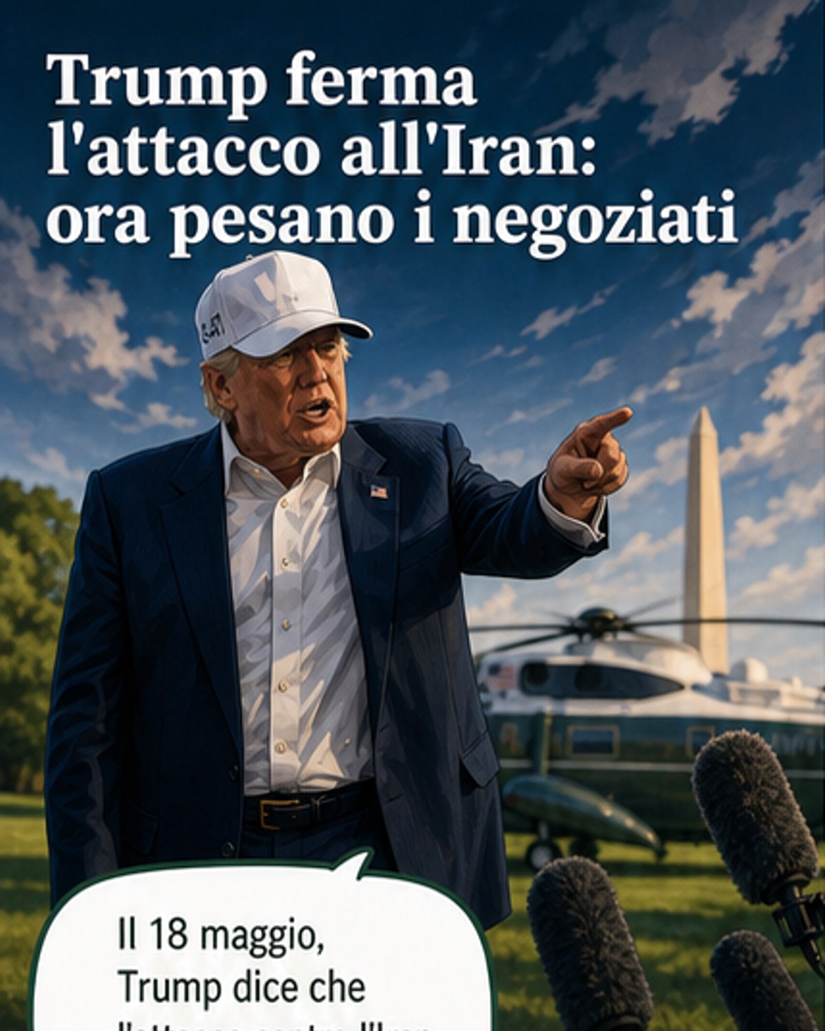 Trump, negoziati in corso con l’Iran