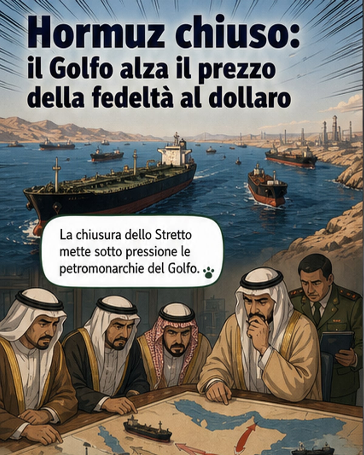 Le petromonarchie sfidano il dollaro