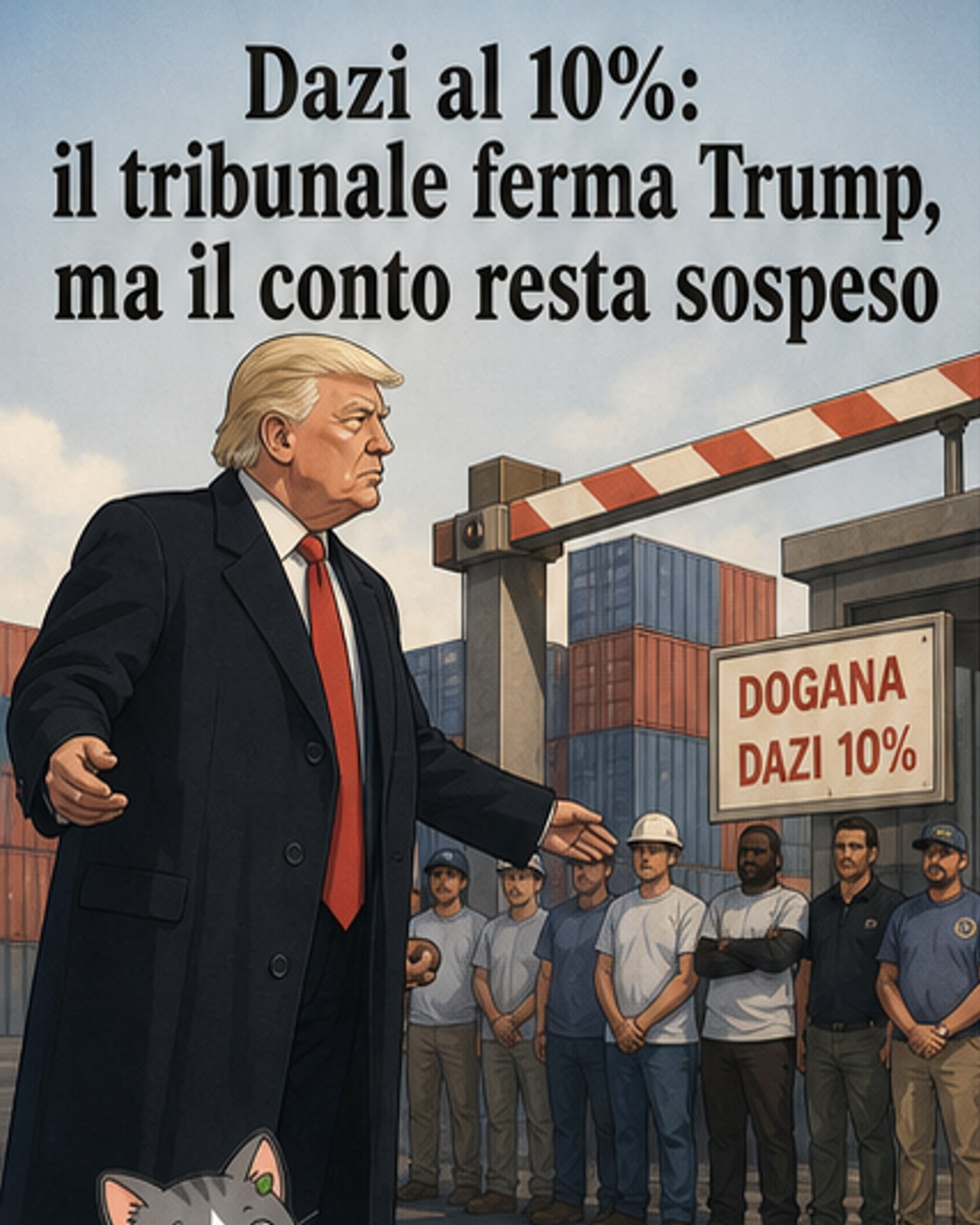 I dazi del 10% di Trump dichiarati illegali
