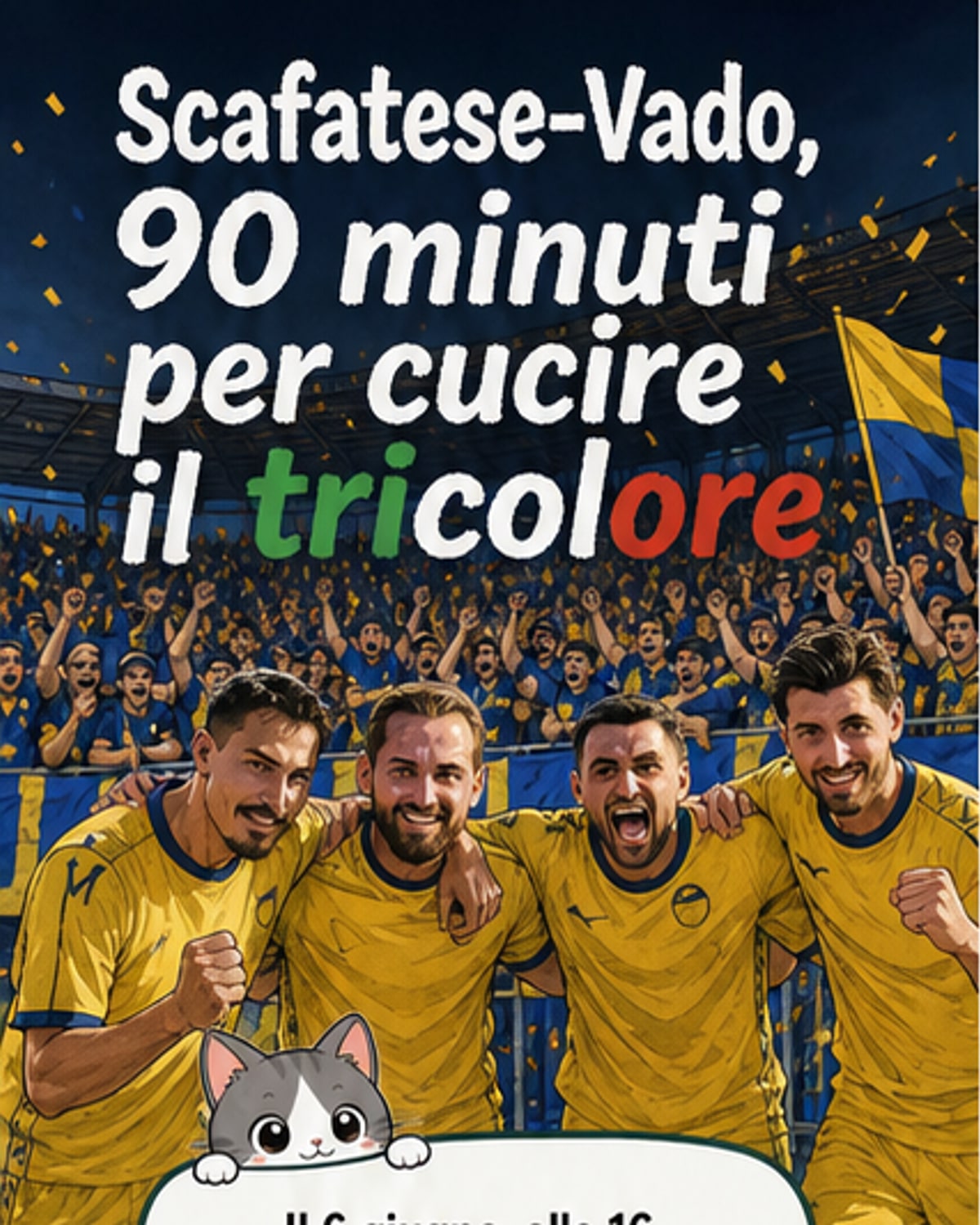 La finale che vale il tricolore