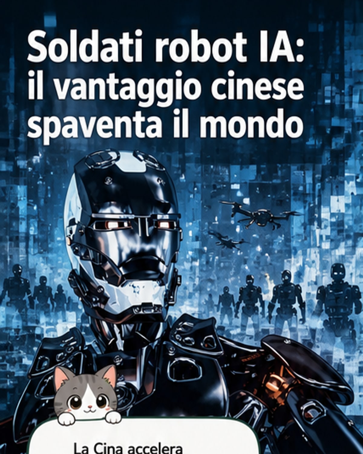 La Cina guida la corsa ai soldati robot