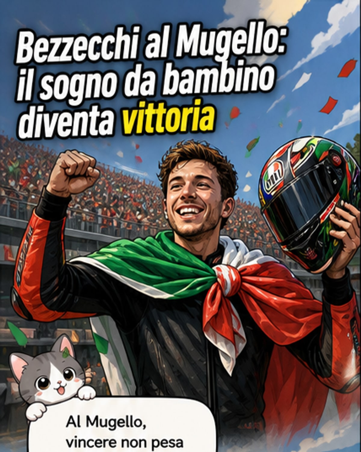 Bezzecchi trionfa al Mugello