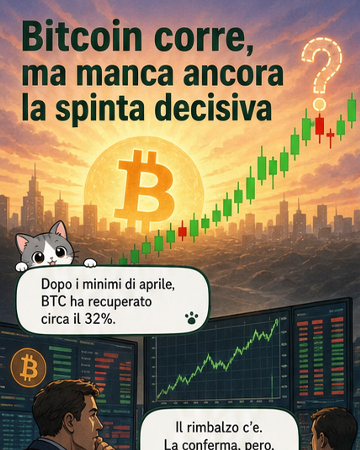 Bitcoin: cosa manca per il rialzo