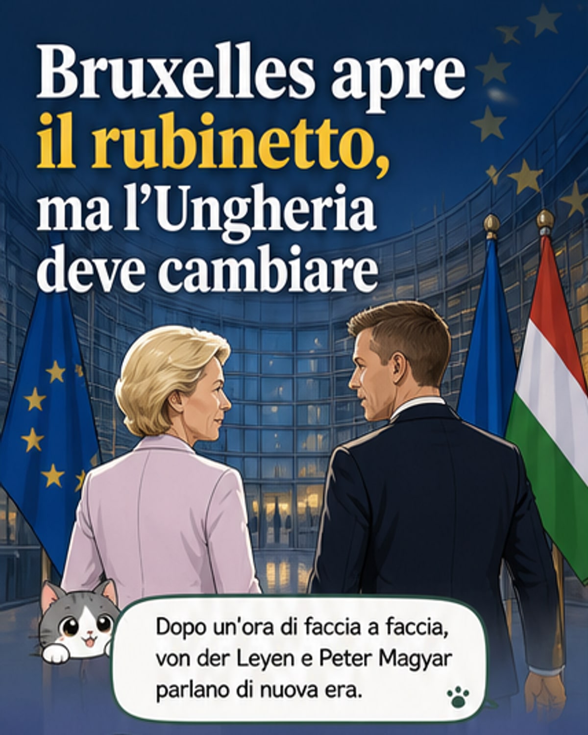 UE sblocca 16,4 mld all'Ungheria