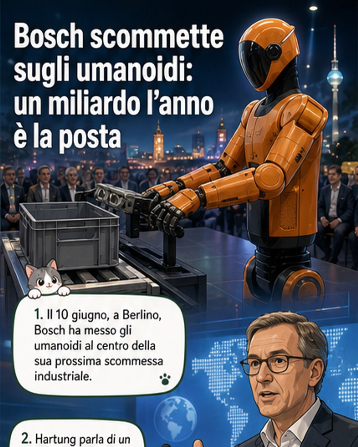 Bosch punta sugli umanoidi