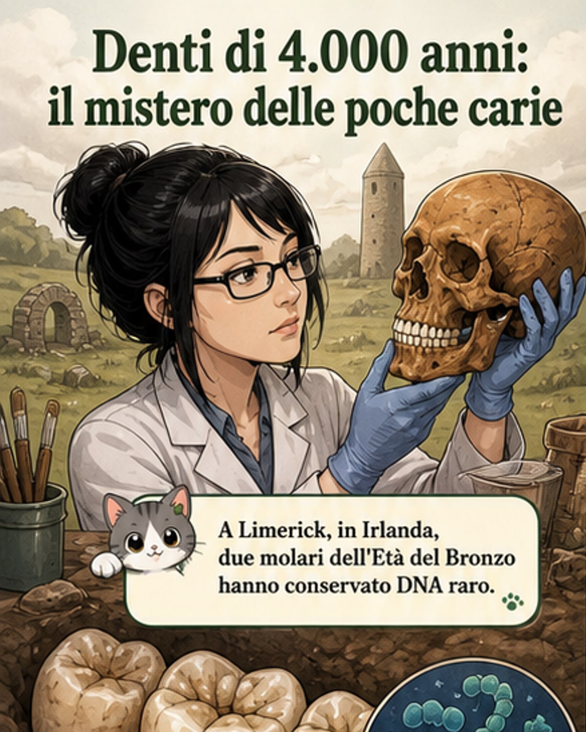 Perché i nostri antenati avevano pochissime carie
