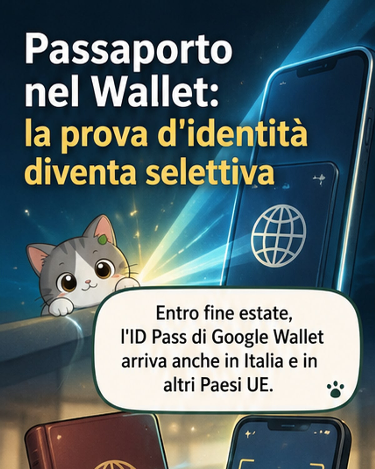 Il passaporto arriva su Google Wallet