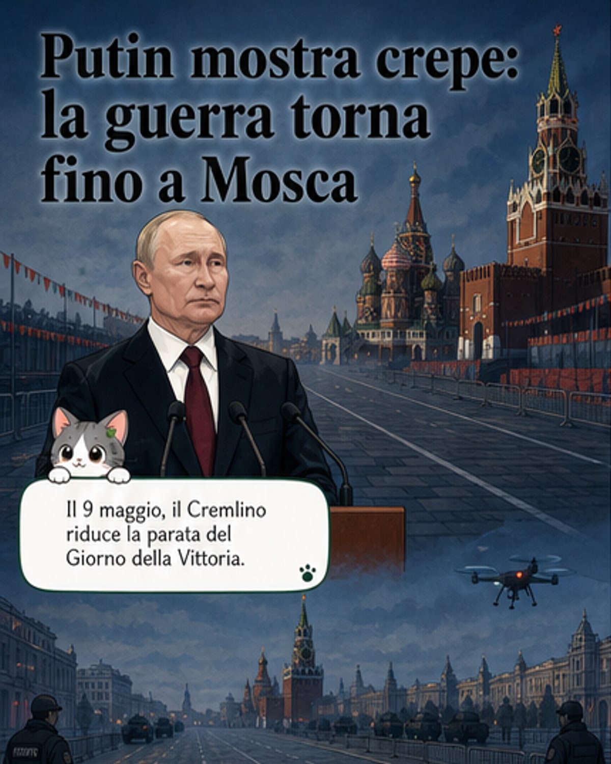 Le crepe nel sistema di Putin