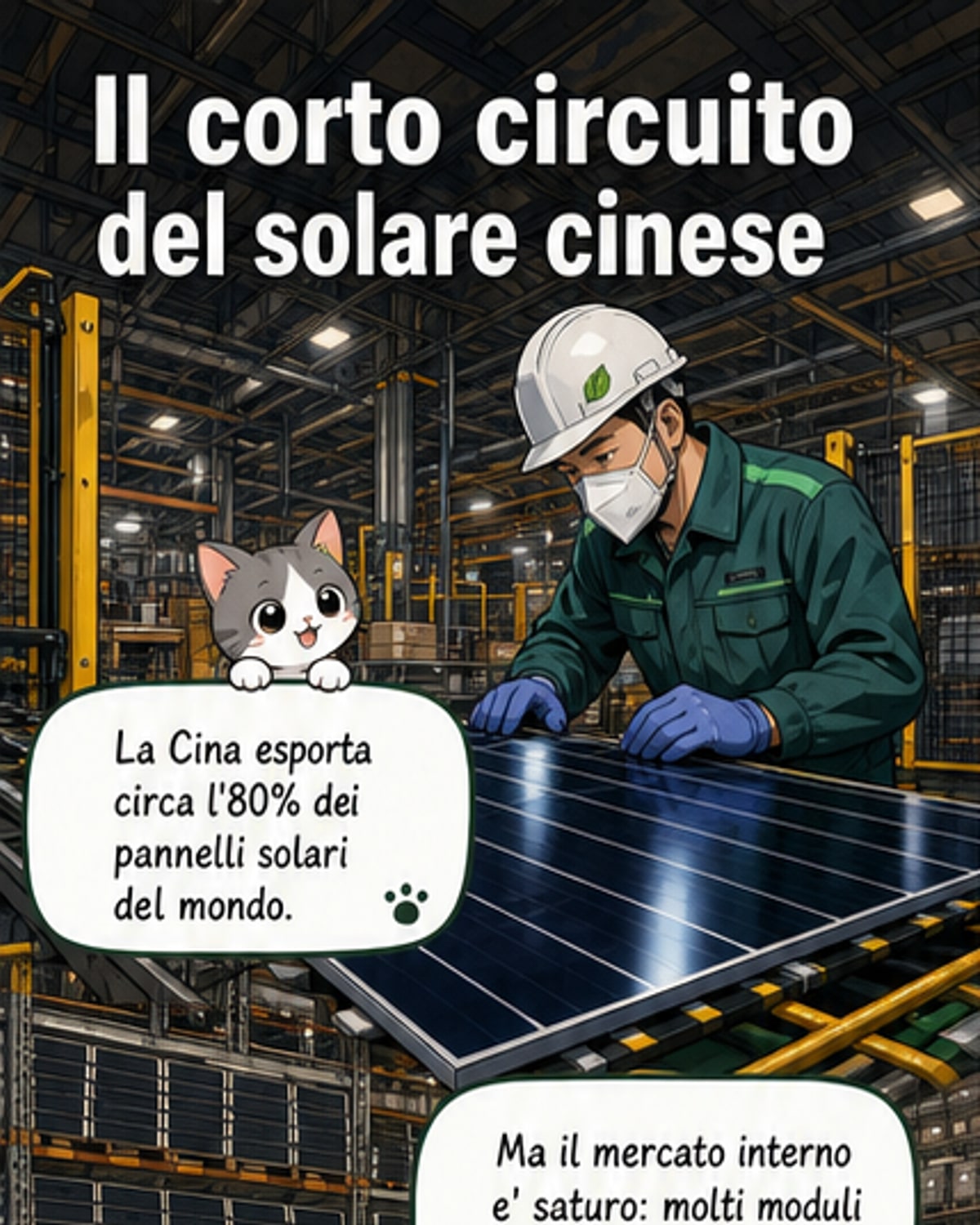 La Cina a un bivio nel solare