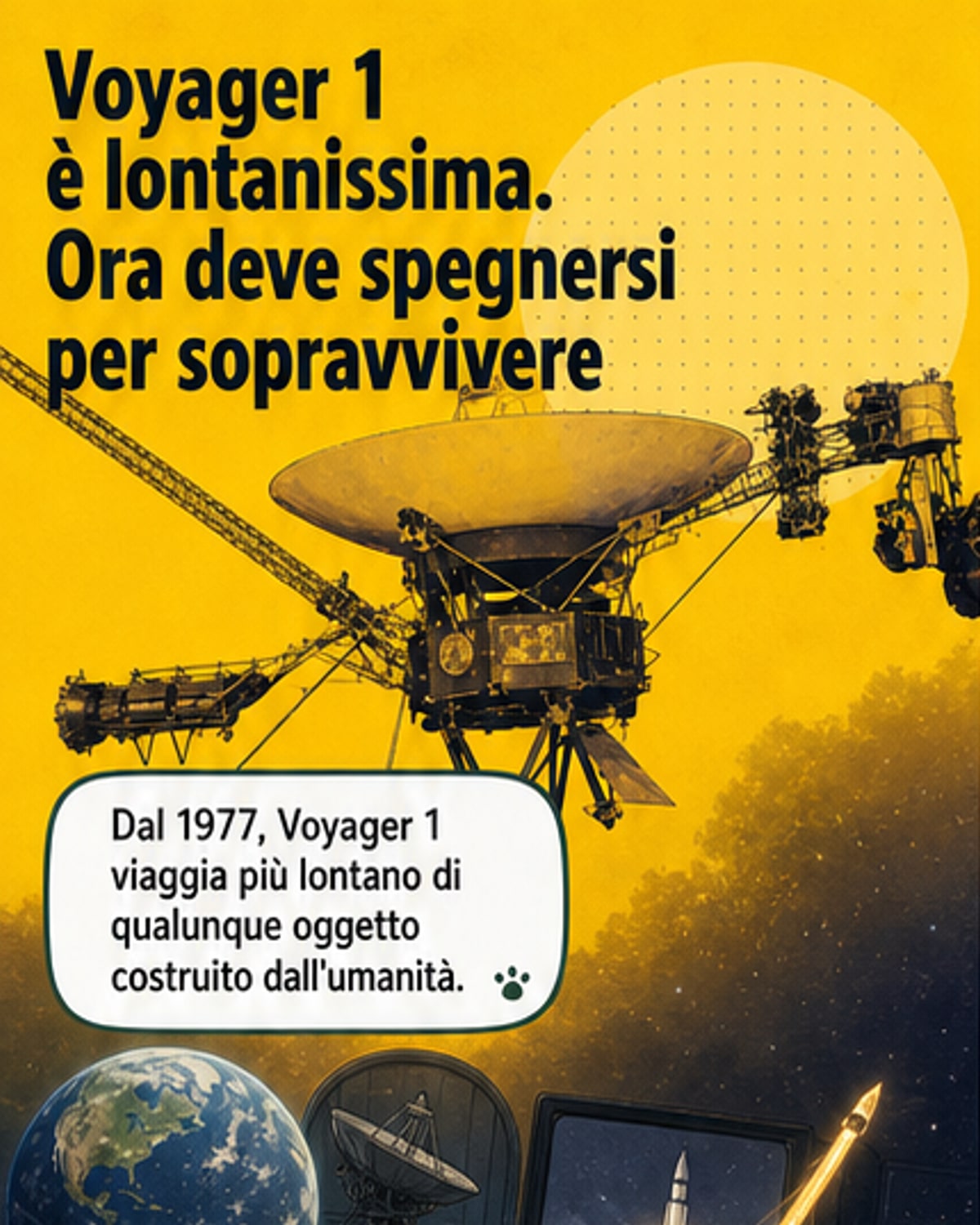 La sonda più lontana dalla Terra rischia il buio