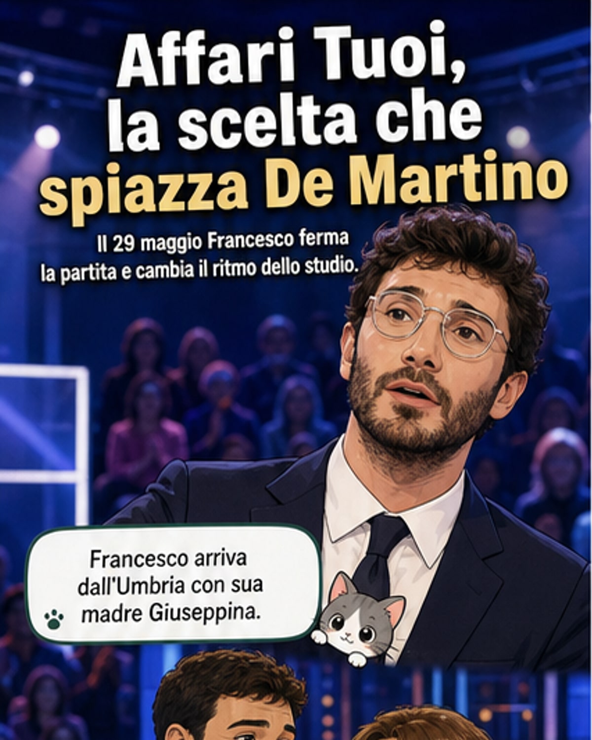 Stefano in difficoltà per uno scherzo