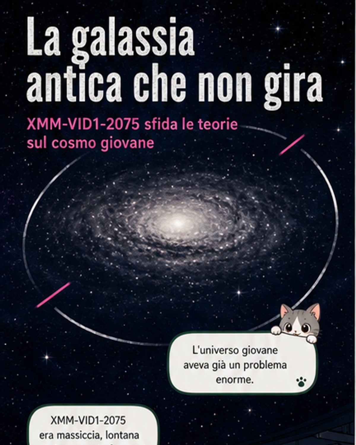 La galassia che non ruota