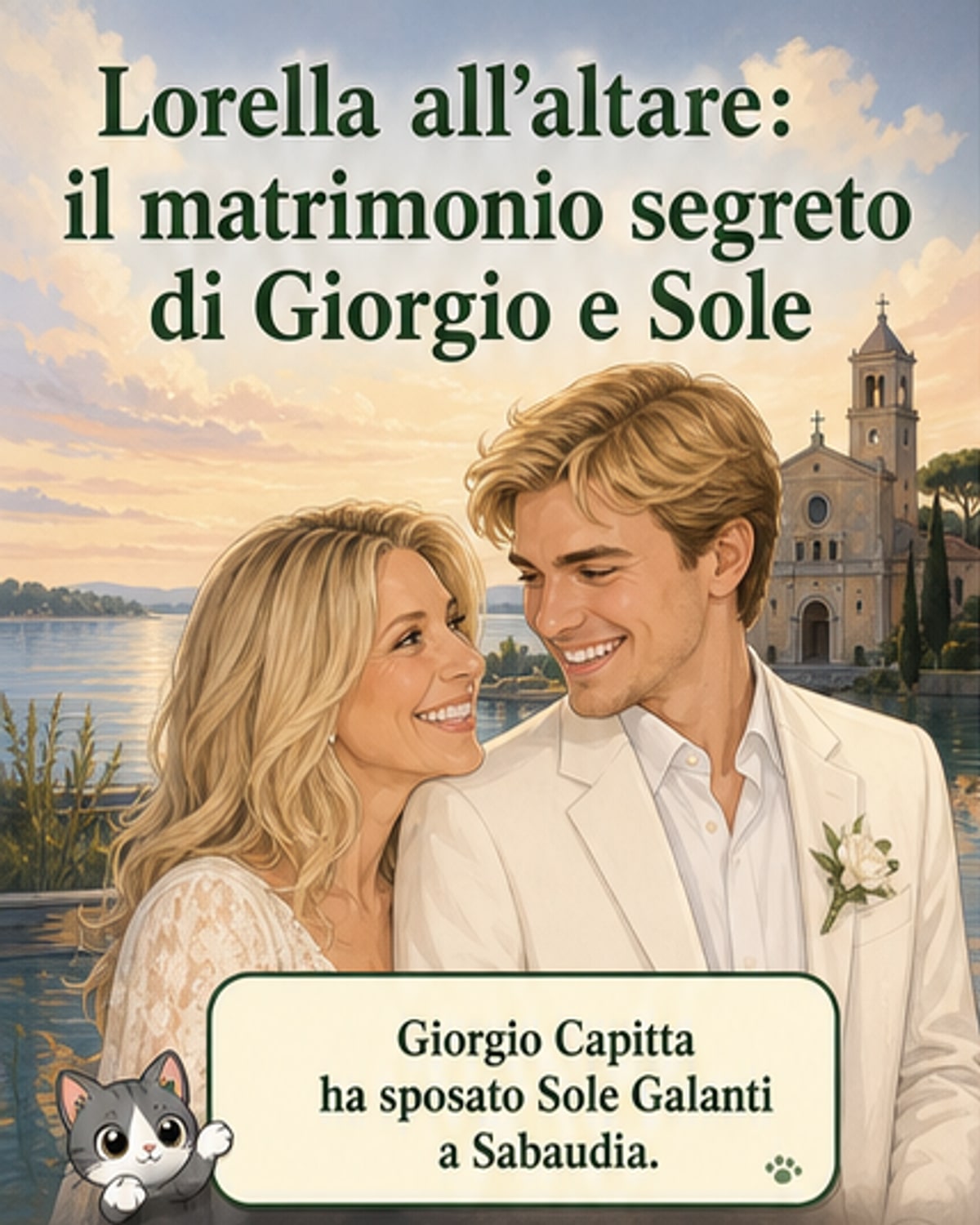 Nozze da fiaba per il figlio di Cuccarini