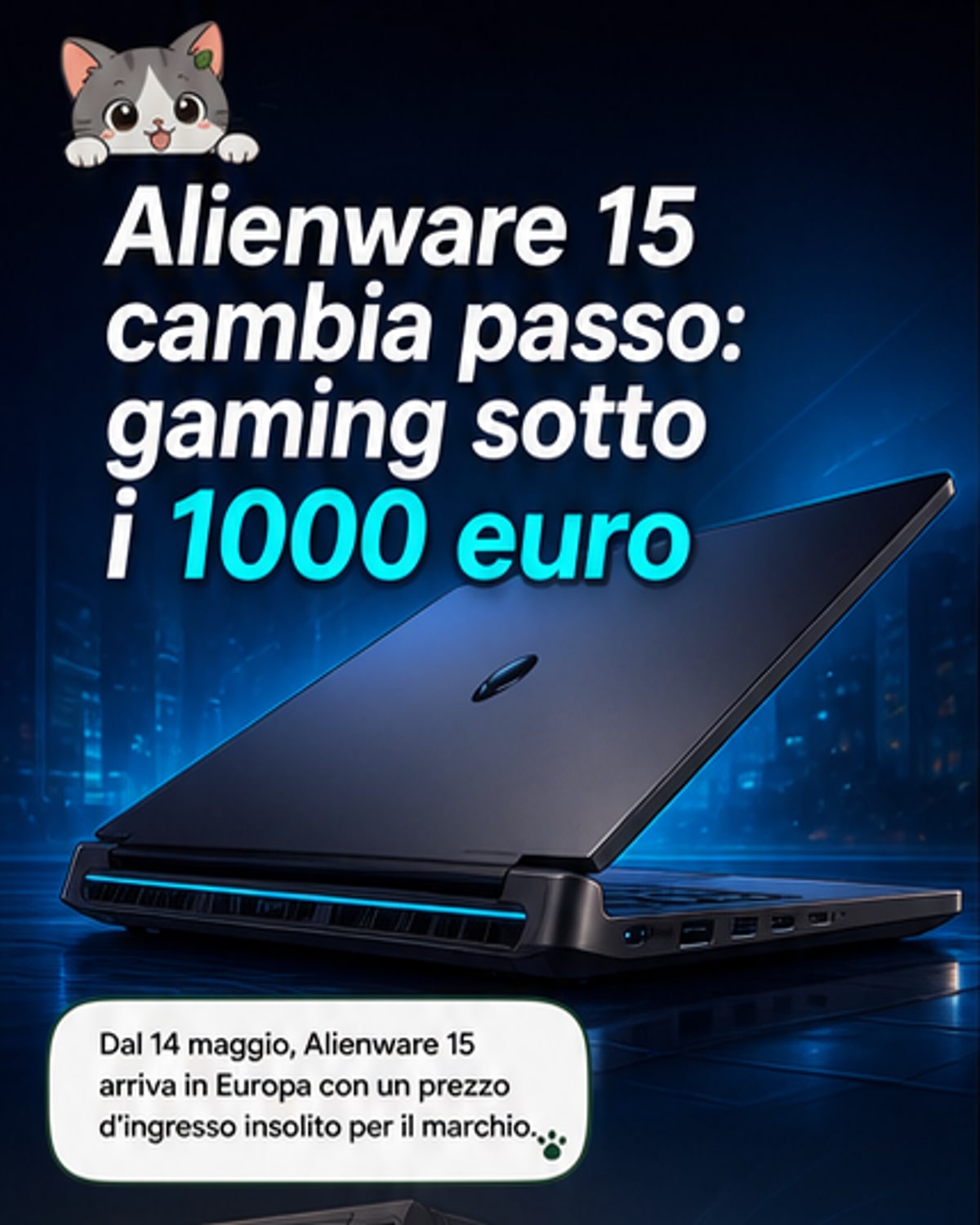 Alienware 15 sbarca in Europa